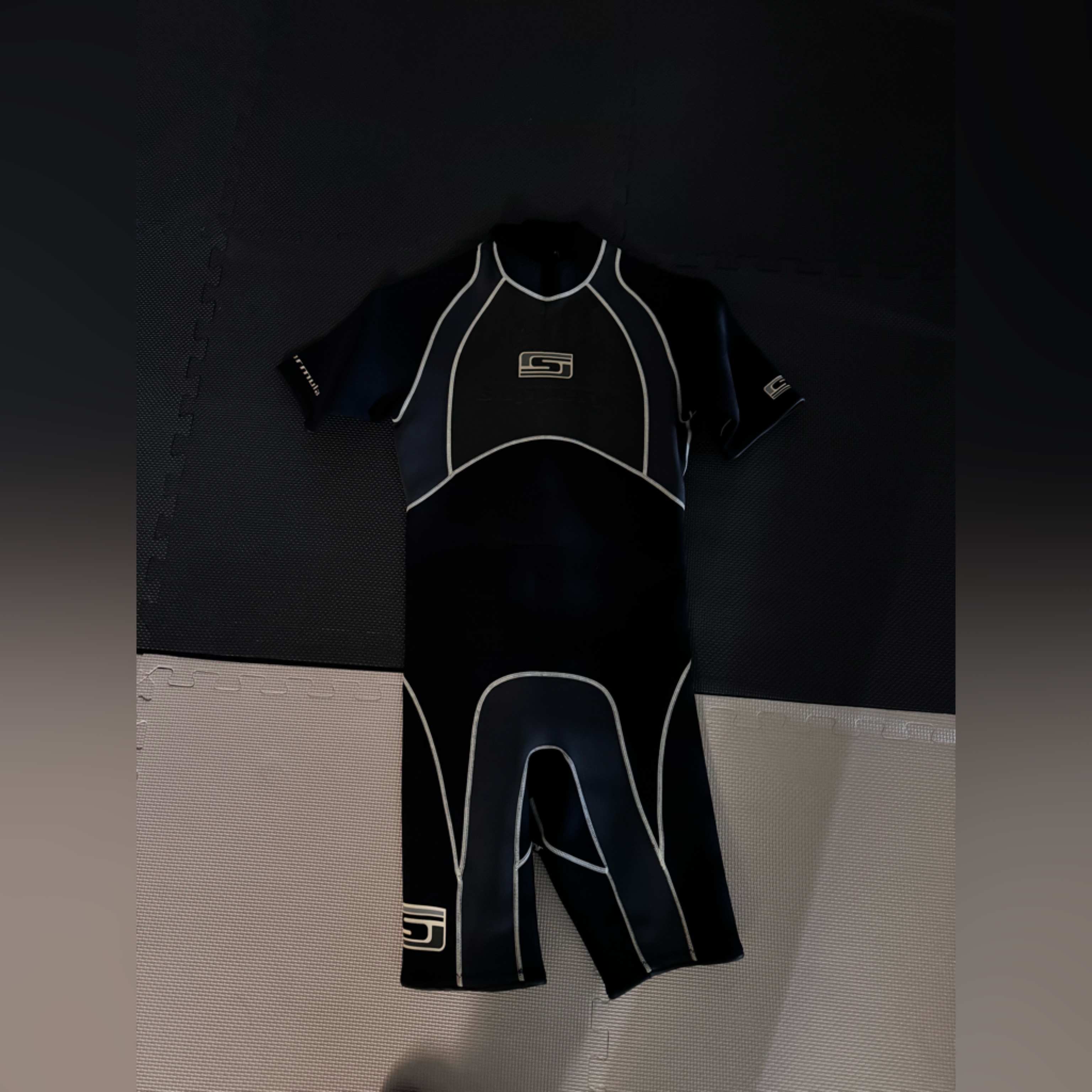Slippery When Wet Black And Grey Small Reform Wetsuit